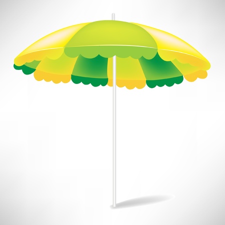 beach umbrellaのイラスト素材