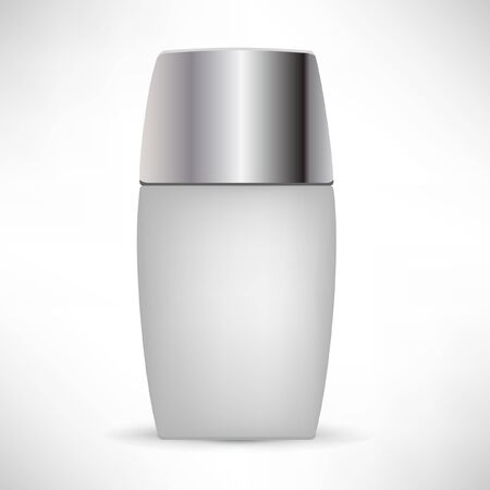 cosmetic beauty container isolated on whiteのイラスト素材