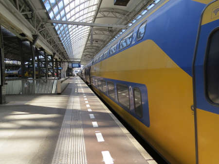 Train in Amsterdam\\のeditorial素材