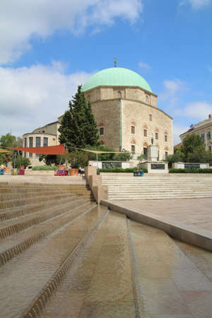 Originally a mosque built during the Turkish occupation of Pecs, it is now a Catholic church called Candlemas Church of the Blessed Virgin Mary.のeditorial素材