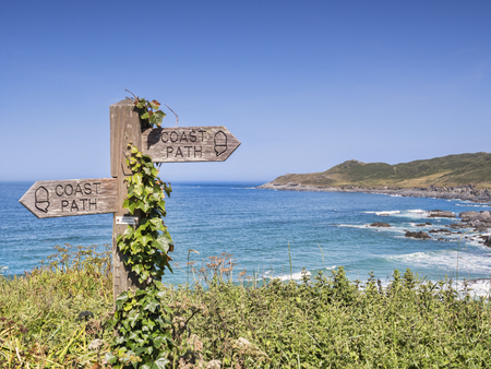Woolacombe Sign South West Coast Path