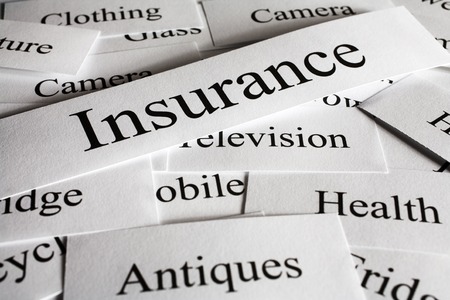 Insurance Concept Things to Insureの写真素材