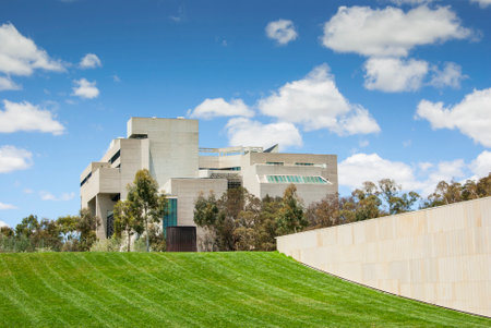 Canberra Australia The High Courtのeditorial素材