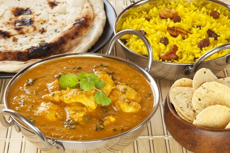 Butter Chicken Indian Curryの写真素材