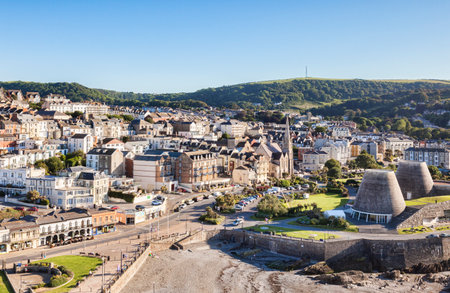Ilfracombe, North Devon, England, UKのeditorial素材