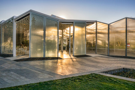 Christchurch Botanic Gardens Visitor Centreのeditorial素材