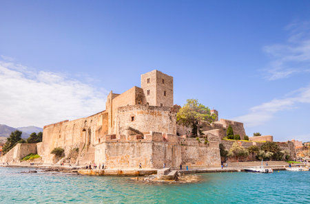 Royal Chateau at Collioure, Franceのeditorial素材