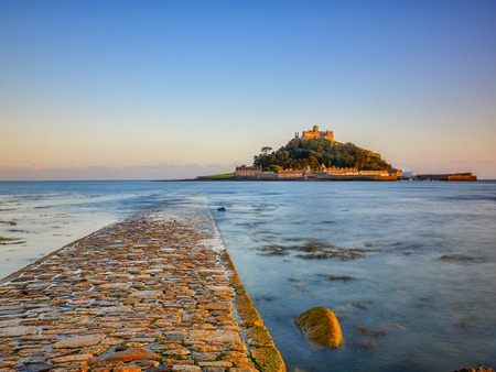 St Michaels Mount, Cornwallの写真素材
