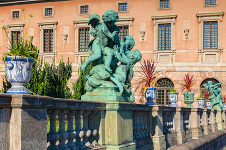 Detail Stockholm Royal Palace Swedenのeditorial素材
