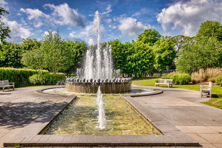 Diamond Jubilee Fountain, Windsorのeditorial素材
