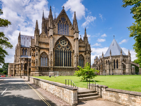 Lincoln Cathedral and Chapter House, UKのeditorial素材