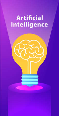 Artificial intelligence business concept. Technology and engineering concept, data connection pc smartphone future technology.のイラスト素材