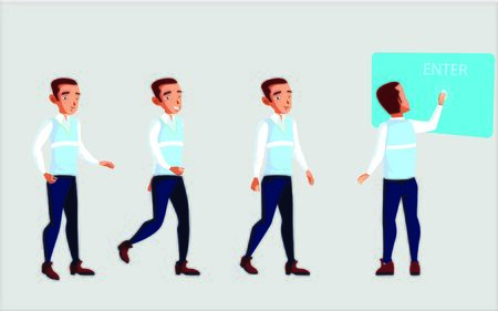 Employee presentationのイラスト素材