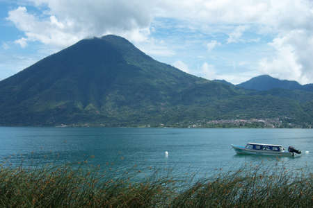 Lake Atitlan, Guatemala のeditorial素材