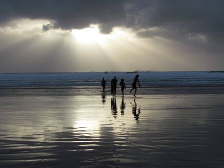 Sunset  Surfingの写真素材