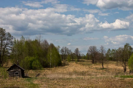 abandoned rural buildingsの写真素材