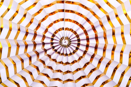 White Paper gold striped Decor. Festive abstractの写真素材