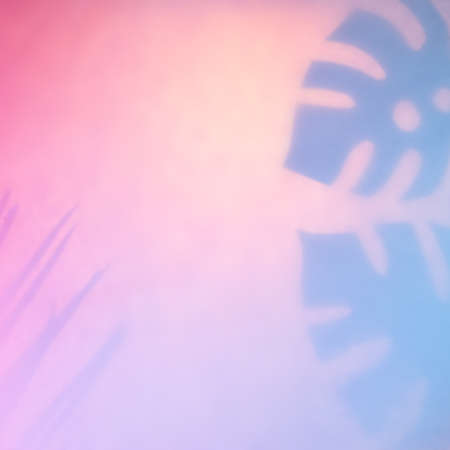 Abstract tropical  in pastel colors.