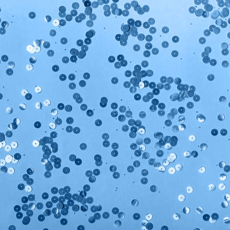 Festive blue  with sparkles.の写真素材