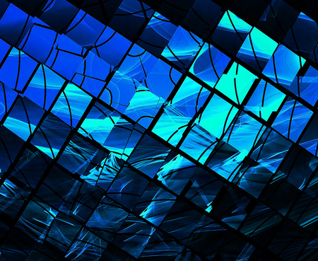 Abstract fractal computer-generated image. illustration. background composition