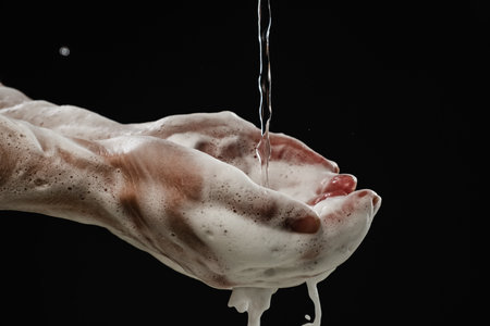 Wood background texture. Slivers of wood. Close-up.の写真素材