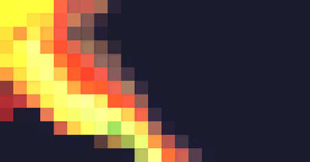 Pattern tile square shape abstract mosaic background. cube geometricの写真素材