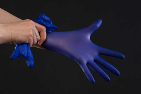 Glove medical sterile surgeon nurse latex hygiene. gloves medicine