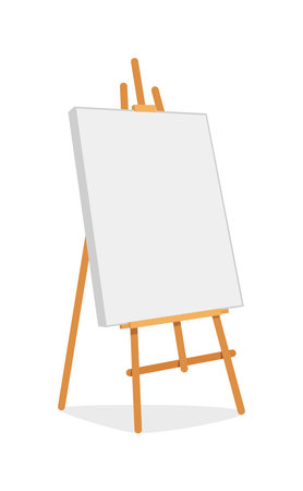 white blank canvas with good quality with good colorのイラスト素材