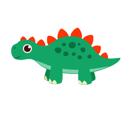 dinosaur toy made from plastic with good qualityのイラスト素材