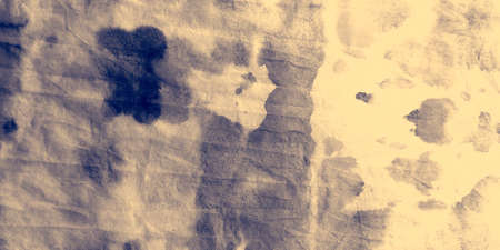 Blue Dirty Art Painting. Acrylic Graphic. Tie Dye Batik. White Rough Art Print. Sea Dirty Art...