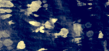 Indigo Hard Grunge. Acrylic Graphic. Tie Dye Print. Blue Acrylic Paint. Sea Dirty Art Paint. Indigo...