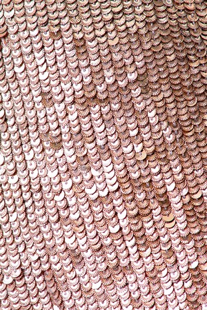 Fabric with sequins and sequins of bright colors. Fashion glitter fabric, sequins. can be used as...