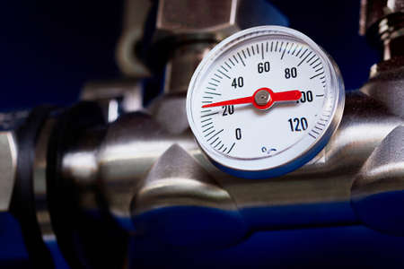 The sensor is a pressure gauge that shows the pressure of water or air in the main line and...