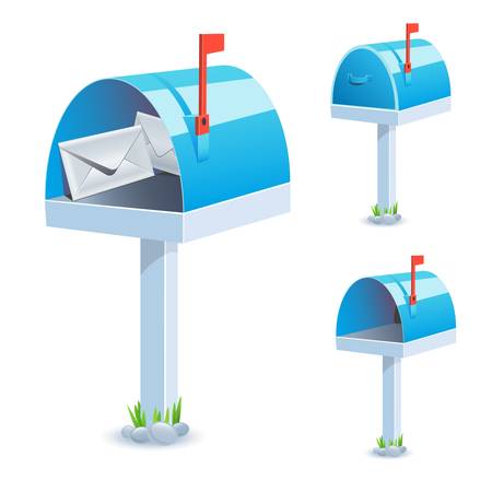 mailbox のイラスト素材