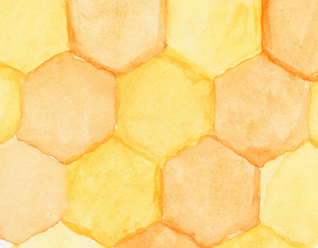 Abstract painted watercolor background on paper texture.の写真素材