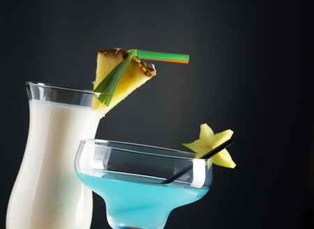 Tropical cocktailsの写真素材