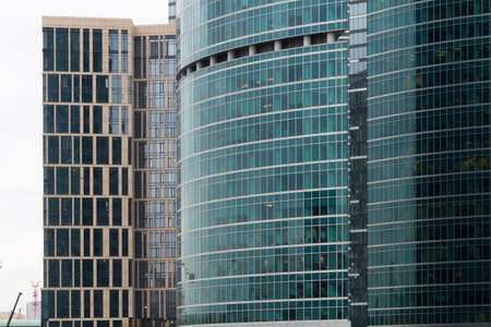 Moscow International Business Center. Moscow City. Commercial district in central Moscow, Russia....