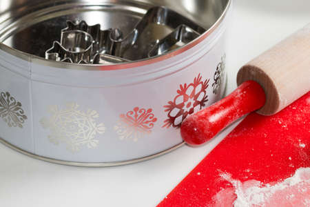 Baking cookies. Process of making handmade cookies