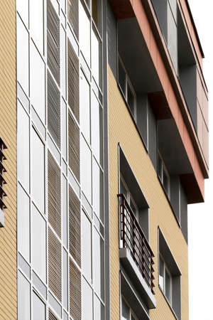 Modern architecture. Social housing. Nakhabino. Suburbs of Moscow, Russia.