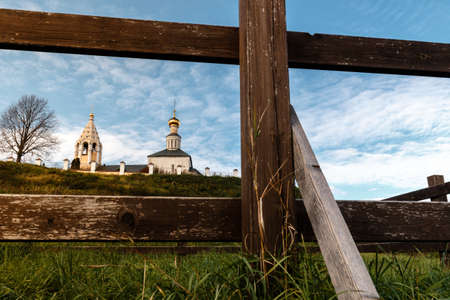Church of the Nativity of the Virgin. Orthodox church. Gorodnya.の写真素材