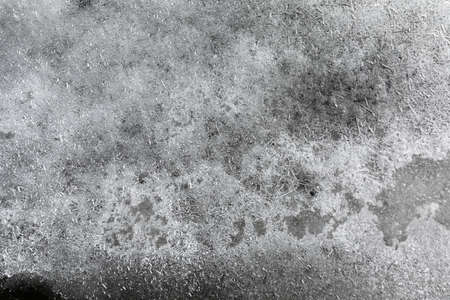 Texture of ice. Ice on the river. Icy surface. Ice background