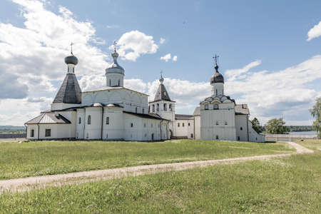 Ferapontov Belozersky monastery. Monastery of the Russian Orthodox Church. Russian landmark.  ...