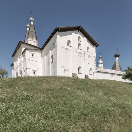 Ferapontov Belozersky monastery. Monastery of the Russian Orthodox Church. Russian landmark. ...