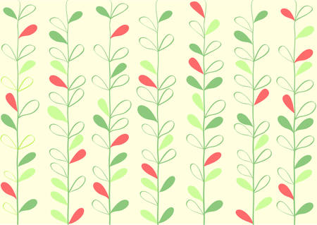  leafs backgroundのイラスト素材