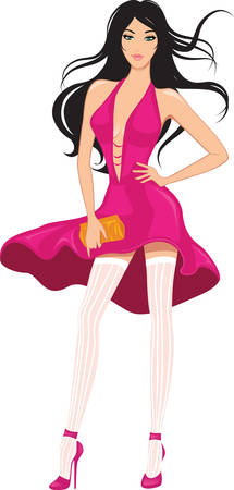 sexy girlのイラスト素材