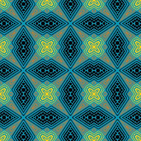 abstract color seamless geometric background  Colorful illustrationのイラスト素材