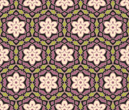 ethnic modern geometric seamless pattern ornament background print design