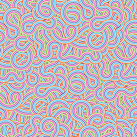 seamless vector pattern  vintage geometric wallpaper background  Illustrationのイラスト素材