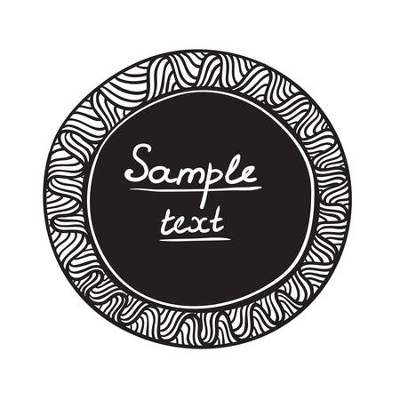 luxury card vintage style hand drawing vector illustrationのイラスト素材