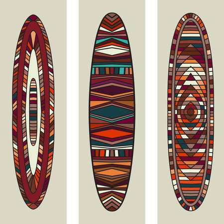 Indian ethnic idol wall wood amulet  Vector Illustration のイラスト素材